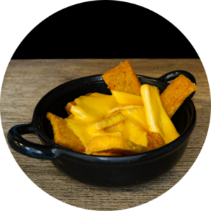 POLENTA FRITTA CON FONDUTA