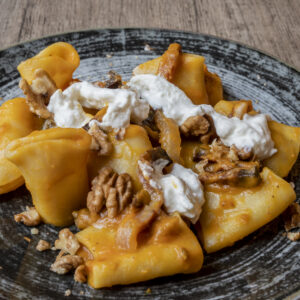 PACCHERO ZUCCA ROSSA E GUANCIALE
